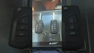 2022 Toyota Corolla cut program new flip remote key not an instructional video #allockandkeyco ￼
