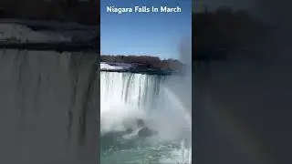 Niagara Falls In March 2024 | ToNiagara #chill #niagara #visitniagara #niagara_falls #travel