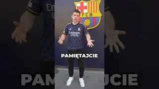 ZAŚPIEWAŁEM HYMN REALU POD STADIONEM BARCELONY?!😳 #barcelona #realmadrid #piłkanożna #shorts