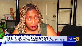&lsquo;We&rsquo;re less safe than before&rsquo;: Dozens of apartments missing doors in Gilpin Court