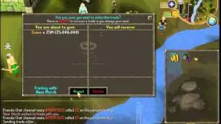 Runescape - Near Merch Scam - Def edga lt