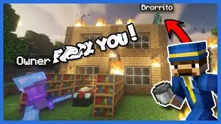 WE USED HACKS TO DESTROY HIS BASE!