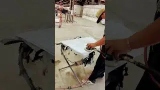 Prepping process #automobile #autobody #autorepair #bodyshop #painting #collisionrepair #shorts #yt