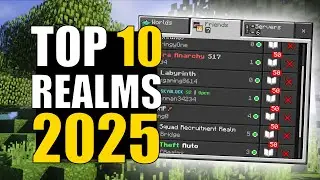 Лучшие миры Bedrock Realms в Minecraft 2025!