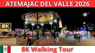 GUADALAJARA Plaza Principal Atemajac del Valle 2026 8K Walking Tour | Jalisco 🇲🇽