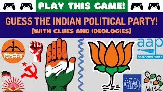 GUESS THE POLITICAL PARTY: A TRIVIA GAME BASED ON INDIAN POLITICAL PARTIES!