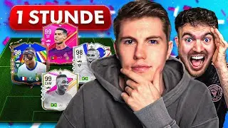 MEGA PACKLUCK! 😍 1 STUNDE FC 24 SPEEDRUN Battle vs @JuliusFGU ⌚