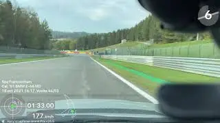 BMW M3 e46 Spa Francorchamps 19 10 2021 - Tinseau Test Days