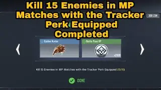 Kill 15 Enemies in MP Matches with the Tracker Perk Equipped | Perk Prodigy COD Mobile