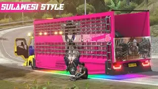 SHAREEE🔥MOD TRUK HINO DUTRO SULAWESI STYLE TERBARU LIVERY CUSTOM||BUS SIMULATOR INDONESIA