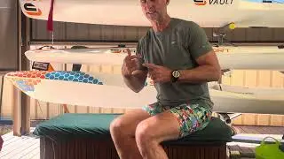 Kayak seat versus surf ski bucket - some tips