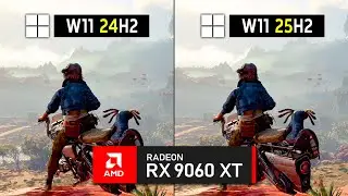 Windows 11 24H2 vs 25H2 Gaming Test - Worth Upgrading?
