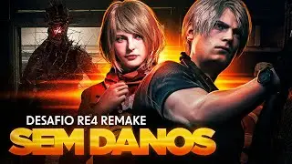 🔴 RESIDENT EVIL 4 REMAKE  -  VILAREJO -  SEM DANOS / LEVOU DANO? RESETA!   🔴