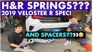 NEW VELOSTER TURBO! goes LOWER! With better FITMENT???
