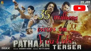 PATHANटीज़र ने फोड़े सारे पुराने रिकॉर्ड !48 घंटेमेंसब हुए तहत - नहस#filmyindia #dikshasharma