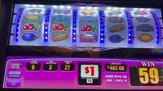 First Time Ever Played Double Diamond Run $18 Spins