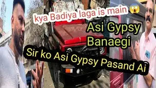 Original Army Colour Gypsy Modify / Sir Bole Plan Change ye Gypsy Achi Lagi Asi Hi Banaunga
