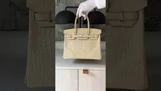 Birkin 30 Trench Matte Alligator #fashion #bag #handmade #style
