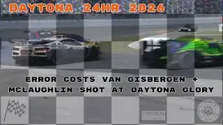 Error costs van Gisbergen + McLaughlin shot at Daytona glory #error #crash #spin #svg #mclaughlin
