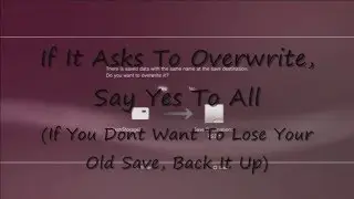 How to Transfer Save Files From PC To PS3