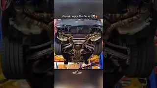 Once Imagine the Sound of a Car 🔊🔥 | Pure Engine Symphony #Shorts