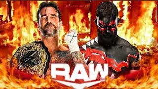 WR3D2K25|| CM Punk vs Finn Balor - WWE RAW Netflix World Heavyweight Champion - Full Match 