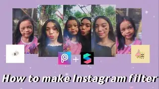 Make your own Instagram filters using PicsArt & Spark AR Studio (Voice over with my lil sis)