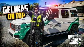 🔴Įdarbinau MANTELĮ (Policija)🔴 |  GTAKaimeliai.lt
