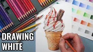 How to Draw White Objects with Colored Pencils (What Color Is White Really?)