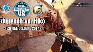 CS:GO Dignitas dupreeh vs. Cloud9 Hiko - ESL ONE COLOGNE 2014