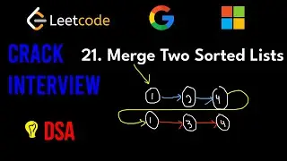 Merge Two Sorted Lists LeetCode Problem | Python Solution in Hindi | DSA Series