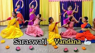 VEENA PUSTAKA DHARINI || Saraswati Vandana 🪷🦢