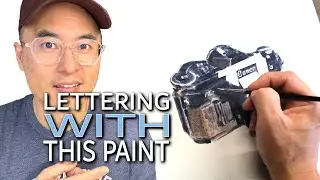 How to Add Letters & Numbers To a Watercolor Painting (tutorial)