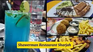 Shawerman Restaurant Best Shawerma in Sharjah UAE | REVIEW | Benwiztube