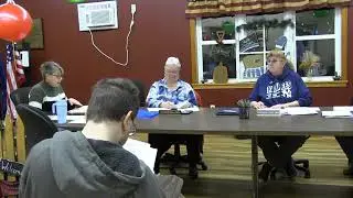 Anson Selectmen's Meeting Jan. 13th 2026