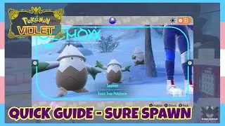 *Fixed Spawn* Where To Catch Snover In Pokemon Scarlet & Violet *The Indigo Disk* | Quick Guide