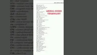 Medical coding GUIDELINES ICD-10-CM for beginners#learn medical terminology abbreviation