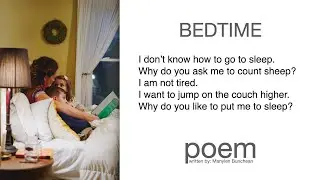 Original Poem | Bedtime