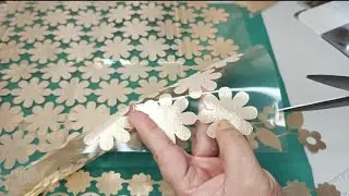 Я сшила красивую курти из ткани с вышивкой гота патти.