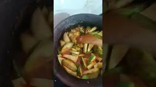కుండలో వంకాయ బంగళదుంప తయారీ విధానం 