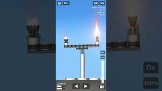 Engine Burning Duration Test SFS spaceflight simulator
