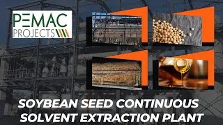 Soybean seed Continuous Solvent Extraction Plant #turnkeyproject #pemacprojects #oilplant