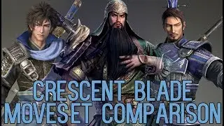 DYNASTY WARRIORS 9 Crescent Blade Moveset Comparison