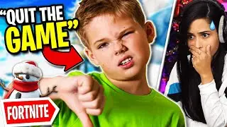 Why Is This Kid So DISRESPECTFUL? (Fortnite - Battle Royale) Chica