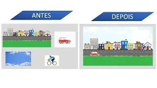 Como transformar imagens soltas em uma cena com movimento usando apenas o PowerPoint