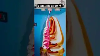Industrial Ice Cream Machine Test &mdash; So Satisfying#icecream #viral #shorts #trending #viralvideo