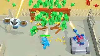 Hero Defense: Zombie War - Gameplay walkthrough Part#1 Stick Army Commander Zombie War