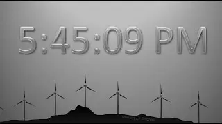 MatsClock 240096 - Free PowerPoint Digital Clock PPT Timer