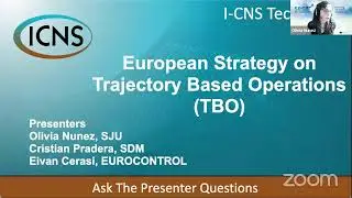 ICNS Tech-Talk European Strategy on Trajectory Based Operations (TBO)
