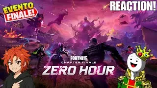 L'EVENTO PIÙ BELLO DI SEMPRE! REACTION ALL'EVENTO FINALE ORA ZERO DI FORTNITE! |@LikeJupiter 